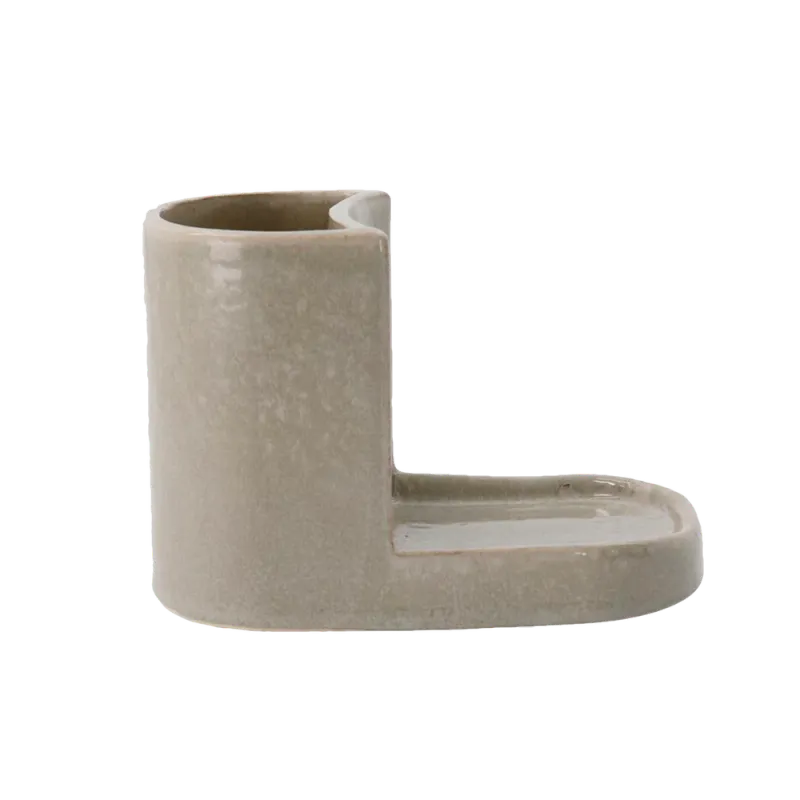 Meraki Børste og Såpeholder - MKDatura Shellish - Grey