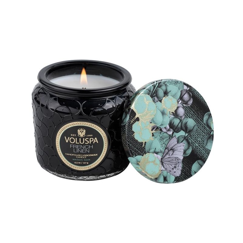 Voluspa French Linen Petite Jar 35 timer
