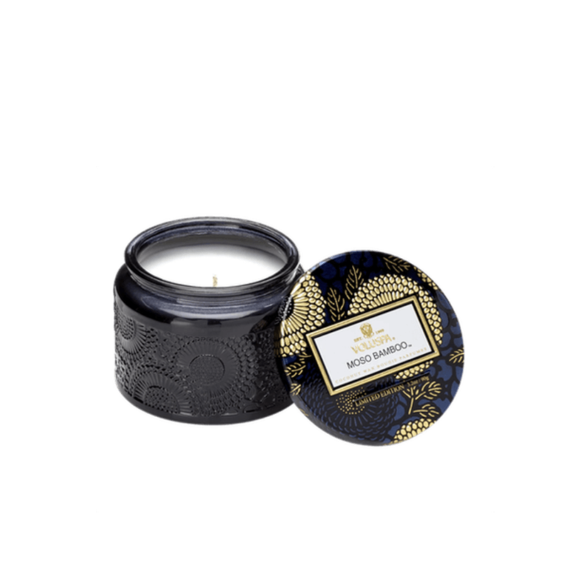 Voluspa Moso Bamboo Petite Jar Candle 20timer