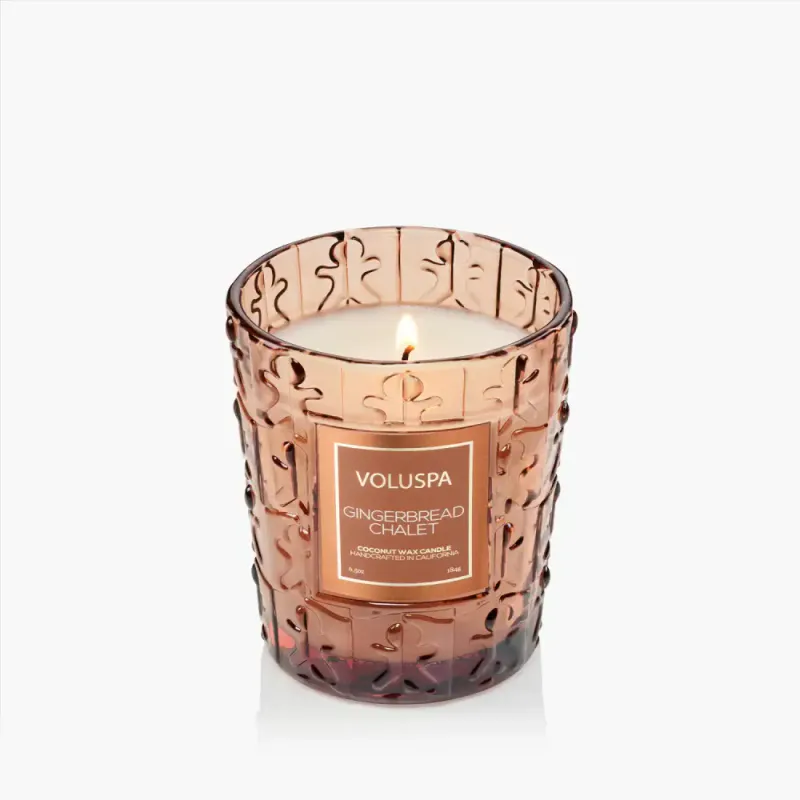 Voluspa Gingerbread Chalet Classic Boxed Candle 60timer