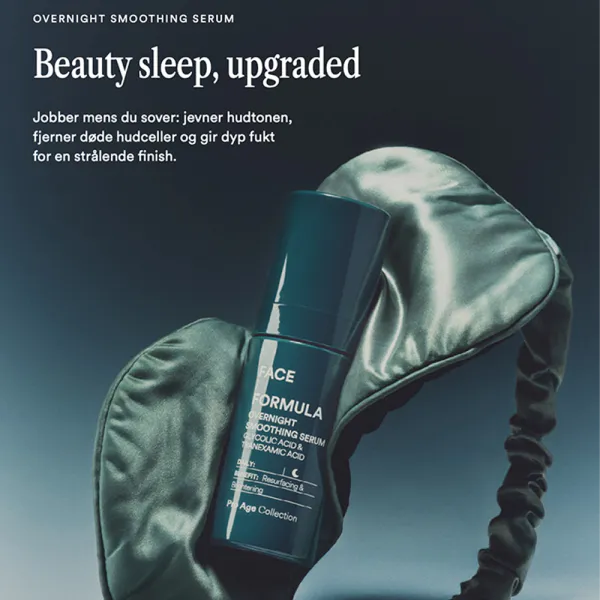 Face Formula Overnight Smoothing Serum 30ml
