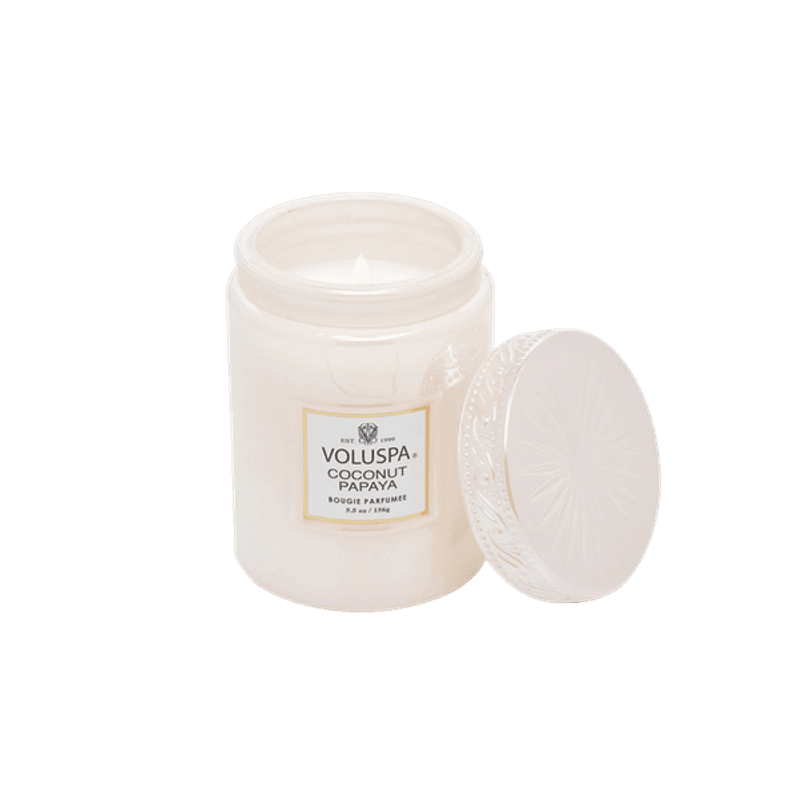 Voluspa Coconut Papaya Small Jar Candle 50timer