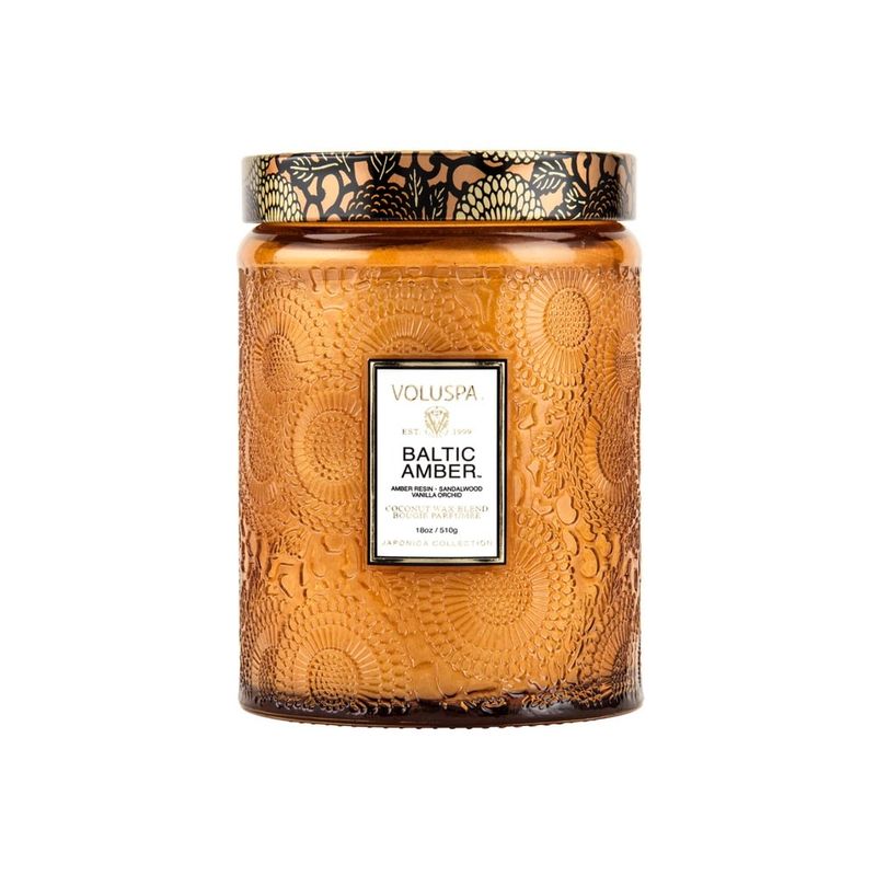 Voluspa Baltic Amber Large Jar Candle 100timer