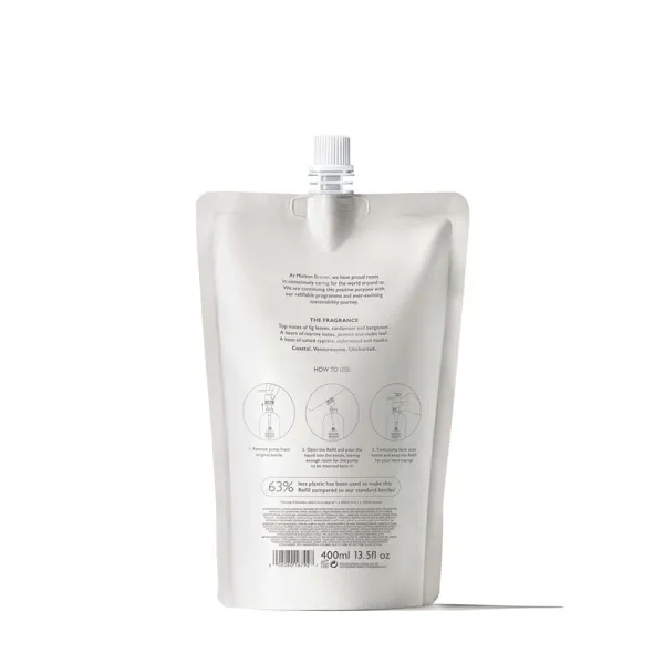 Molton Brown Coastal Cypress & Sea Fennel Fine Wash Refill 400ml